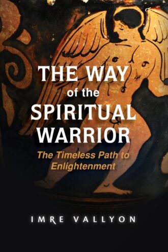 Book Cover, The Way of the Spiritual Warrior. Grecian Urn decorated with winged warrior