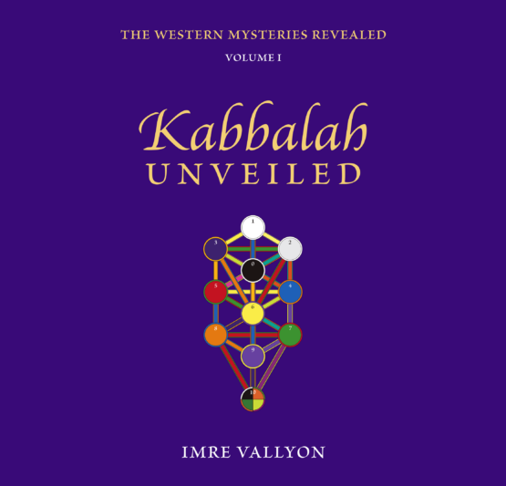 Kabbalah Unveiled Cover - Purple surrounding a picture of the Tree of Life